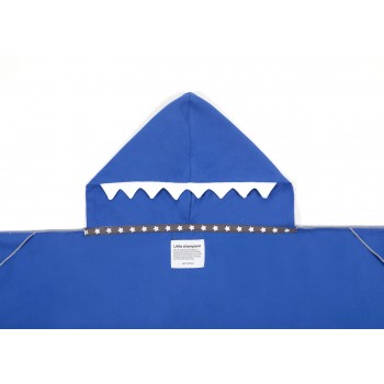 Capa de baño Autonomy Shark Dark Blue   Little Champions