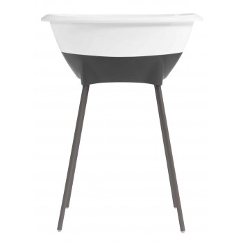 Set de baño Luma Snow White/ Grey bañera con patas