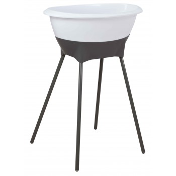 Set de baño Luma Snow White/ Grey bañera con patas