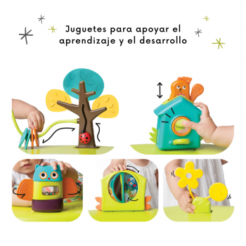 Mesa de Actividades Forest Friends detalle juegos