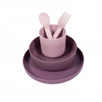 Vajilla Biodegradable Pink (CPLA) Bo Jungle